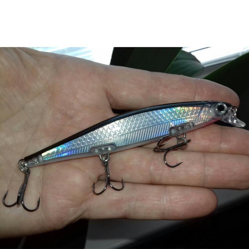 15.5Cm 15.3G Minnow Hard Swim Baits 3D Eye Swimbait Crankbait Bait