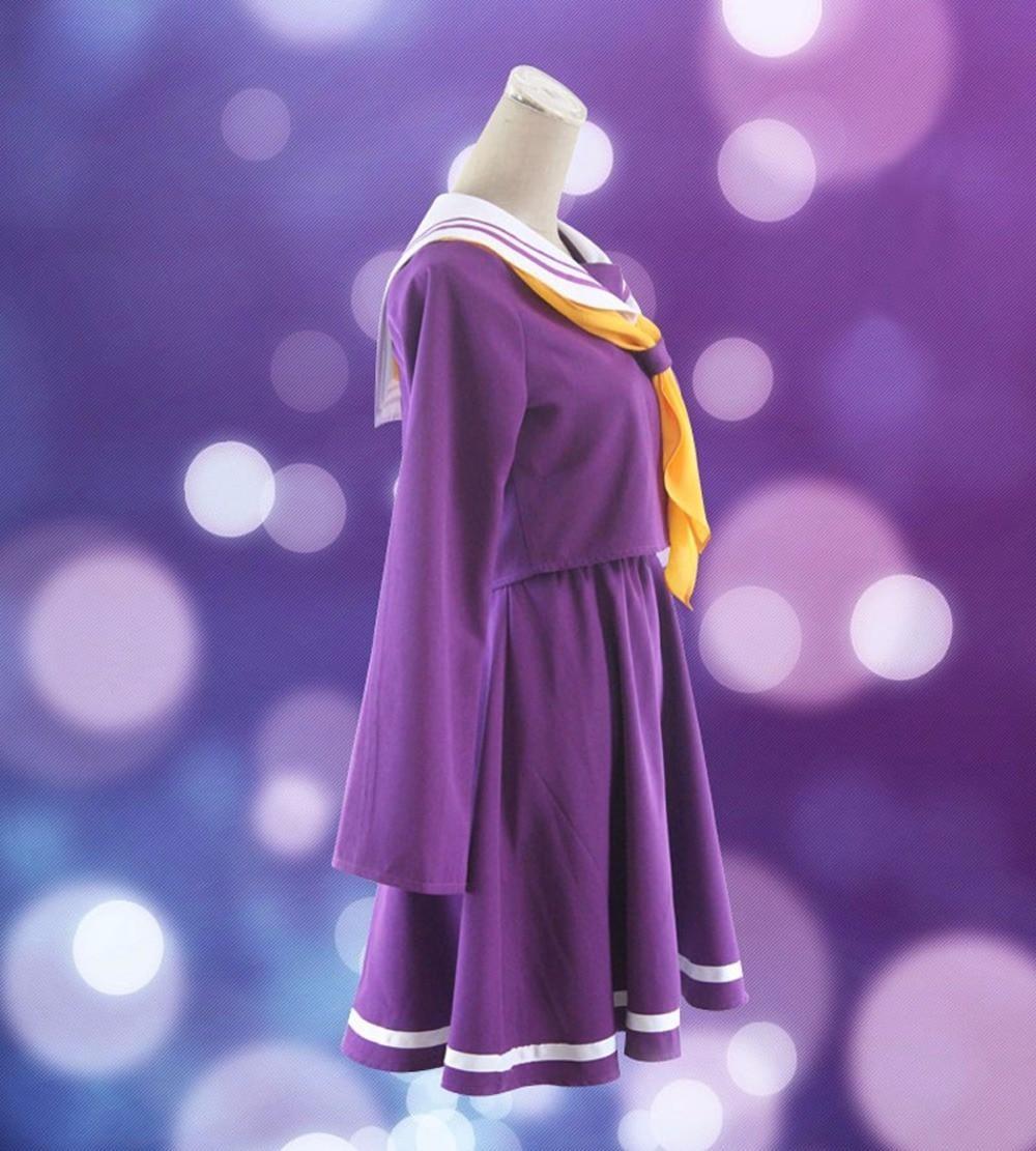 Pa lojë pa jetë cosplay Shiro kostum halloween gra veshje karival fustan  paruke marinari kostum uniformë shkollore japoneze